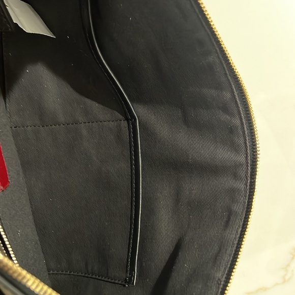 Valentino Rock Stud Black Leather Clutch   NWT - Picture 8 of 11